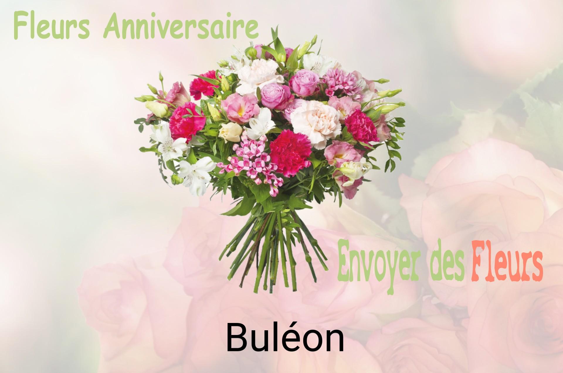Bouquet de fleurs d’anniversaire livré à Buléon